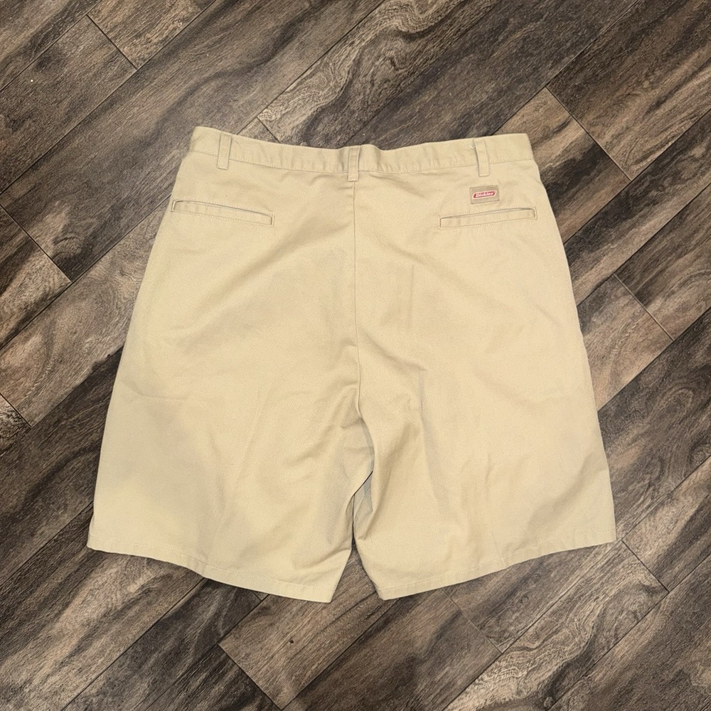 Dickies Chino Relaxed Fit Canvas Work Shorts Men's Size 40 Inseam 10" Beige